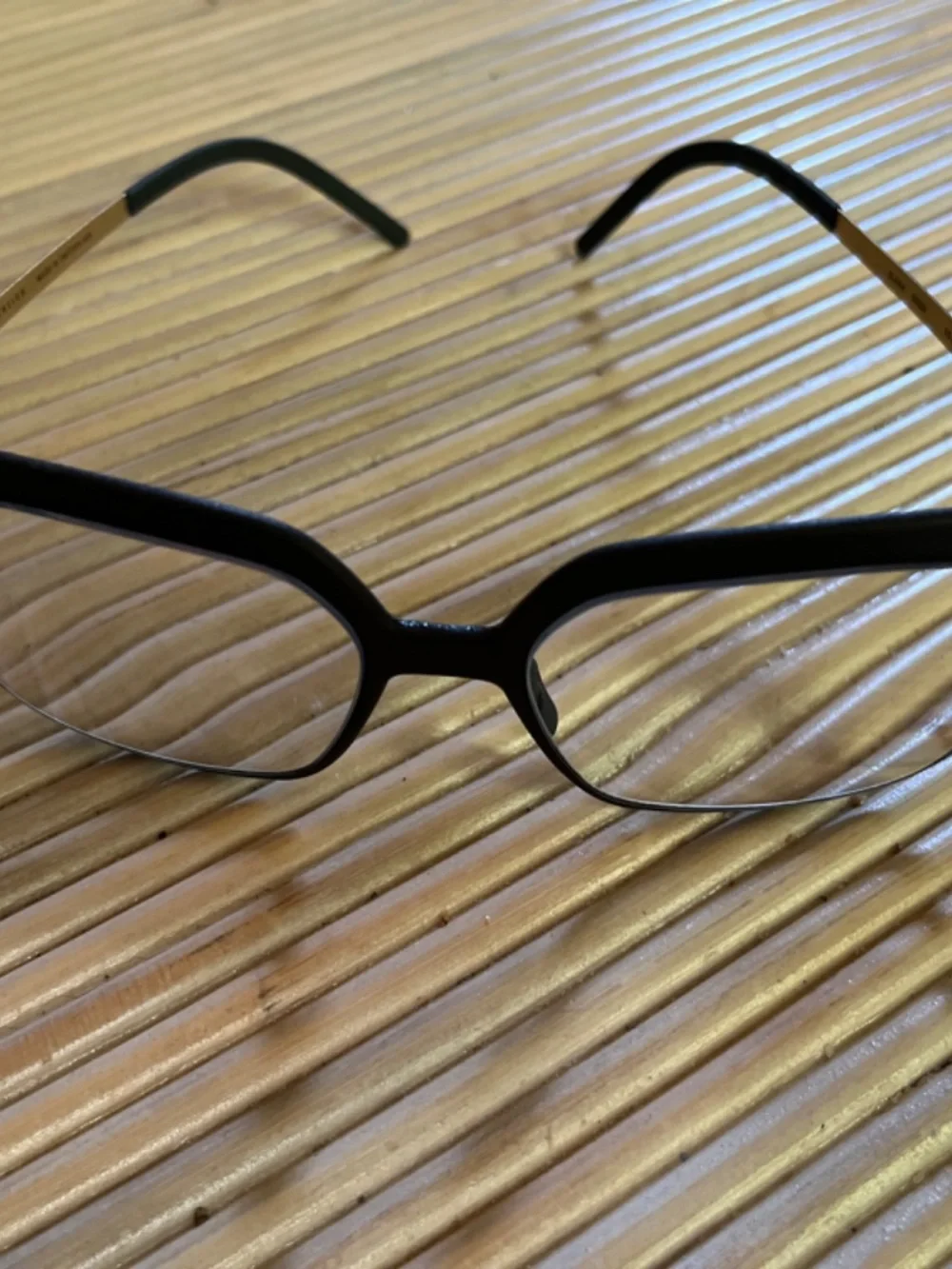 Luxury Swiss Eyeglass Frames by Götti - Style Elana - Color Moss/Gold